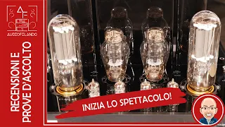 TRIODE JUNONE 845s - Scaldiamoci con le VALVOLE in pura CLASSE A - Review