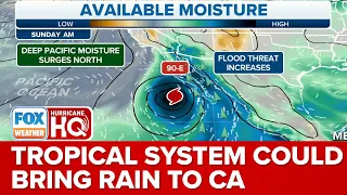 Pacific’s Next Hurricane Could Bring Heavy Rain To Southern California, Southwest