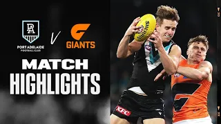 Port Adelaide v GWS Giants | Round 17, 2022 | AFL