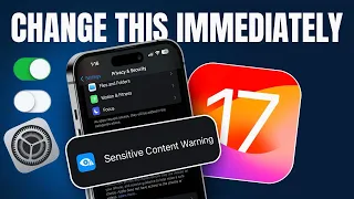 iPhone Setting You NEED To Change immediately!