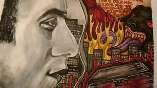 PROFILE ART OF A SERIAL KILLER - DAVID BERKOWITZ 'Son of Sam Mr Monster' How to do killer art