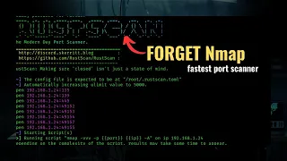 Rustscan for Port Scanning