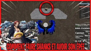 TUTO COMMENT FAIRE SHANKS ET AVOIR SON ÉPÉE SUR BLOX FRUIT