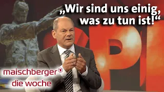 Olaf Scholz bei maischberger. die woche 12.08.2020