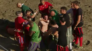 🟢🔴 Semifinale del Calcio Storico ⚜️ fiorentino ROSSI contro VERDI