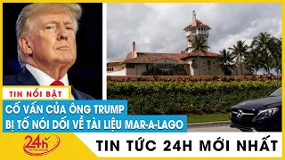 Những vấn đề pháp lý của ông Trump sau vụ nhà riêng bị đột kích thu giữ nhiều tài liệu mật | TV24h