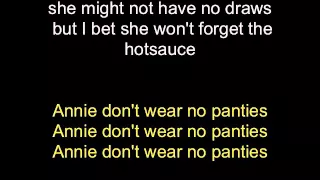 Erykah Badu Annie Don't Wear No Panties ( Karaoke Lyrics Only)