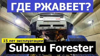 Отзыв владельца Subaru Forester 15 лет эксплуатации Где ржавеет? Какие проблемы?