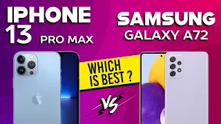 iPhone 13 Pro Max vs Samsung Galaxy A72