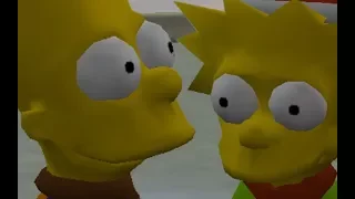 The Simpsons Hit & Run - A Christmas In Springfield (XLittleSparrowX Mod) Part 2
