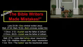 Dealing Fairly with Bible Contradictions 1