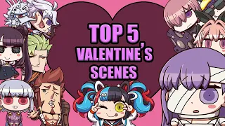 Top 5 Favorite Valentine's Cutscenes [FGO]