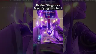 RAIDEN SHOGUN VS MYSTIFYING HILICHURL