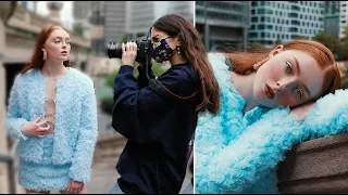 MY PORTRAIT PHOTOSHOOT IN CHICAGO WITH A MODEL