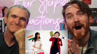 Koreans Meets Indian Girl For The First Time - REACTION!!