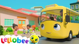 School Bus Song | Lellobee -  Nursery Rhymes for Kids