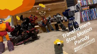 Transformers Stop Motion Parody 2!!! Stop Motion Skit Special!