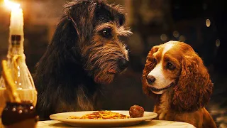 LADY AND THE TRAMP (2019) Spaghetti Scene Clip