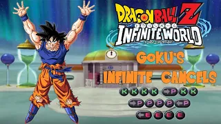 DBZ Infinite World (PS2) - Goku's Infinite Cancels