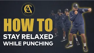 How to Stay Relaxed While Punching! [ Very Important!] BOXING