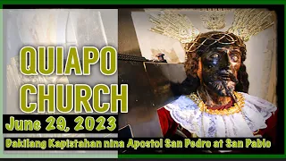 Quiapo Church Live Mass Today June 29, 2023