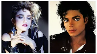 80s Pop Icons - Madonna & Michael Jackson