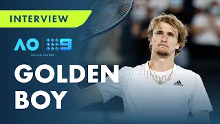 Zverev shares secret about his Olympic Gold Medal: Australian Open 2022 | Post-Match Interview