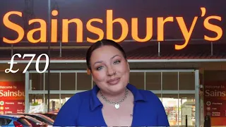 What £70 got me in Sainsbury’s! Food haul for a family of 4