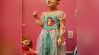 Disney Princess songs by a 2 year old little princess Iana