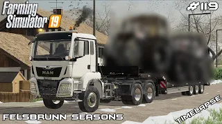 Picking up new tractors | Animals on Felsbrunn Seasons | Farming Simulator 19 | Episode 119