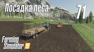 Farming Simulator 19, прохождение на русском, Фельсбрунн, #71 Посадка леса