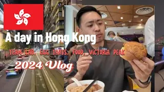 🇭🇰 2024 Vlog - Hong Kong - Egg Tarts, Victoria Peak, Team Lab - Continuous, EATS!