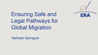 Ensuring Safe and Legal Pathways for Global Migration