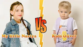 Kids Oliver VS My Little Nastya Transformation 2024 ★ From Baby To Now