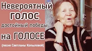 НЕВЕРОЯТНЫЙ ГОЛОС!!! Песня-притча. Автор - Светлана Копылова. "Калека". Он не имел ни рук, ни ног...