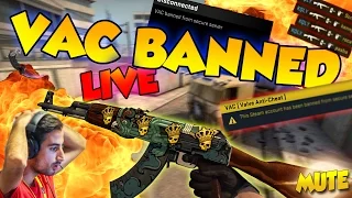 CS:GO - HACKERS VAC BANNED LIVE!!!