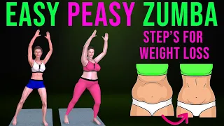 Easy Peasy Zumba Steps Results BIG, Beginner's Dance for Effortless Weight Loss, Fun and Fit