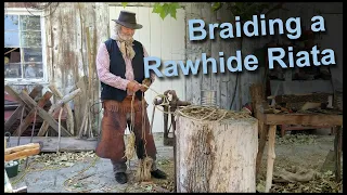 Rawhide: Braiding a Reata | Californio Traditions 0017