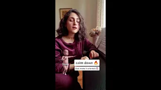 Calm Down by Rema and Selena Gomez Cover (But Make it Oriental) - Noor Marji #shorts