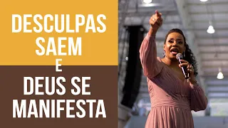 DESCULPAS SAEM E DEUS SE MANIFESTA - Alessandra Santtos