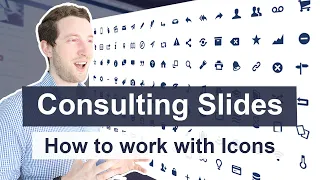 Management Consulting Presentations - How to use Icons for Slide Presentations