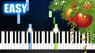 O Come All Ye Faithful - EASY Piano Tutorial