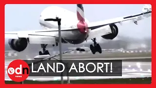 Storm Ciara: BA Flight in Dramatic Aborted Landing at Heathrow