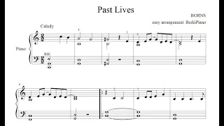 Past Lives Free Sheet Music