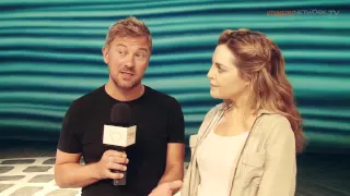 [Interview] Mamma Mia! cast - Richard Standing as "Sam" & Niamh Perry as "Sophie"