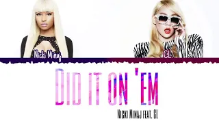 Nicki Minaj - Did It On 'Em (feat. CL) [COLOR CODED LYRICS]