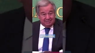 "I have two asks for nuclear armed countries" - UN Chief #Shorts