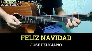 Feliz Navidad - Jose Feliciano | Guitar Chords with Lyrics | Guitar Tutorial