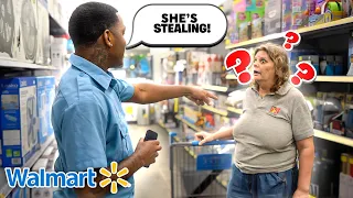 ACCUSING People Of “STEALING” Prank| FAKE Walmart Employee(PART 2)