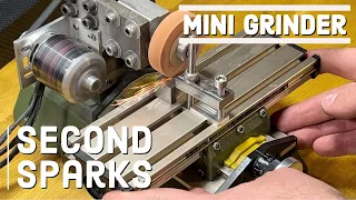 Second sparks. World smallest surface grinder. Part 5.